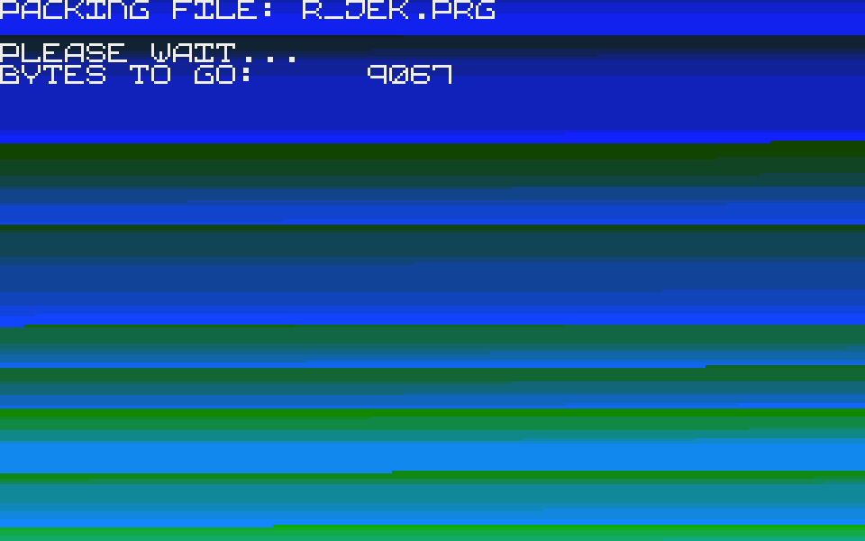 R-Jek Packer atari screenshot